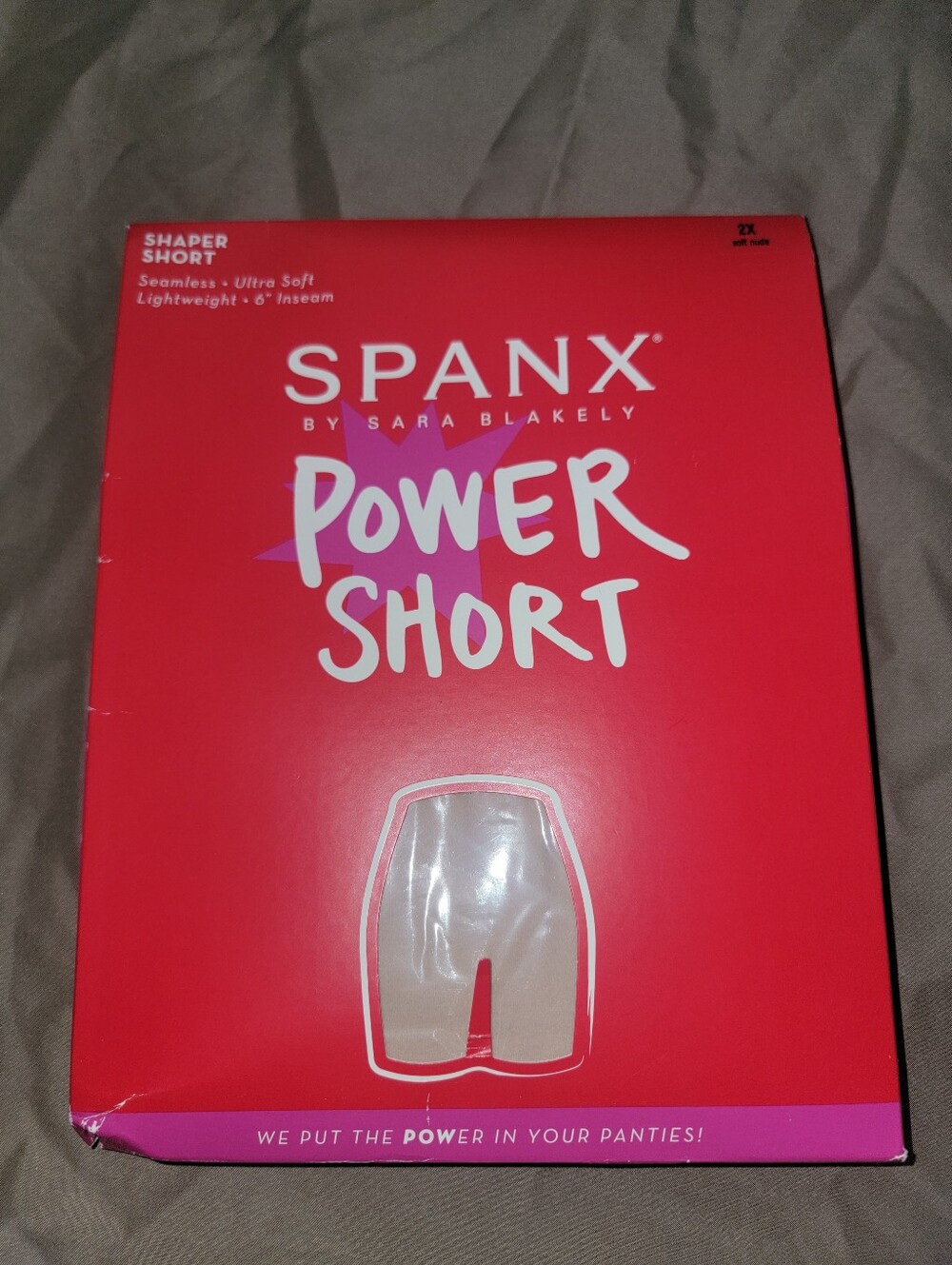 SPANX Power Short Shaper Soft Nude NWT